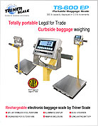 Portable Airport Baggage Scale Brochure